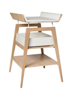 Leander - Linea Changing Table - Solid Oak