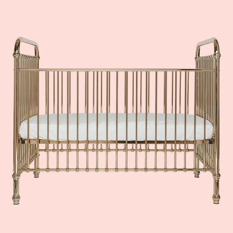 Gold cot sale bed